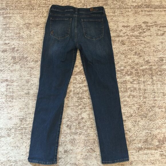 Kut from the Kloth Katy boyfriend Women's Blue Jeans size 8 - Picture 5 of 8